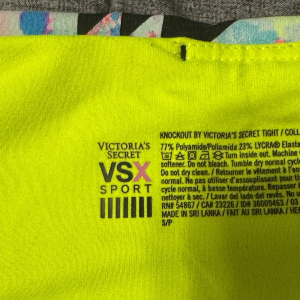 Victoria's Secret Multicolor Geometric Leggings - Picture 2 of 2